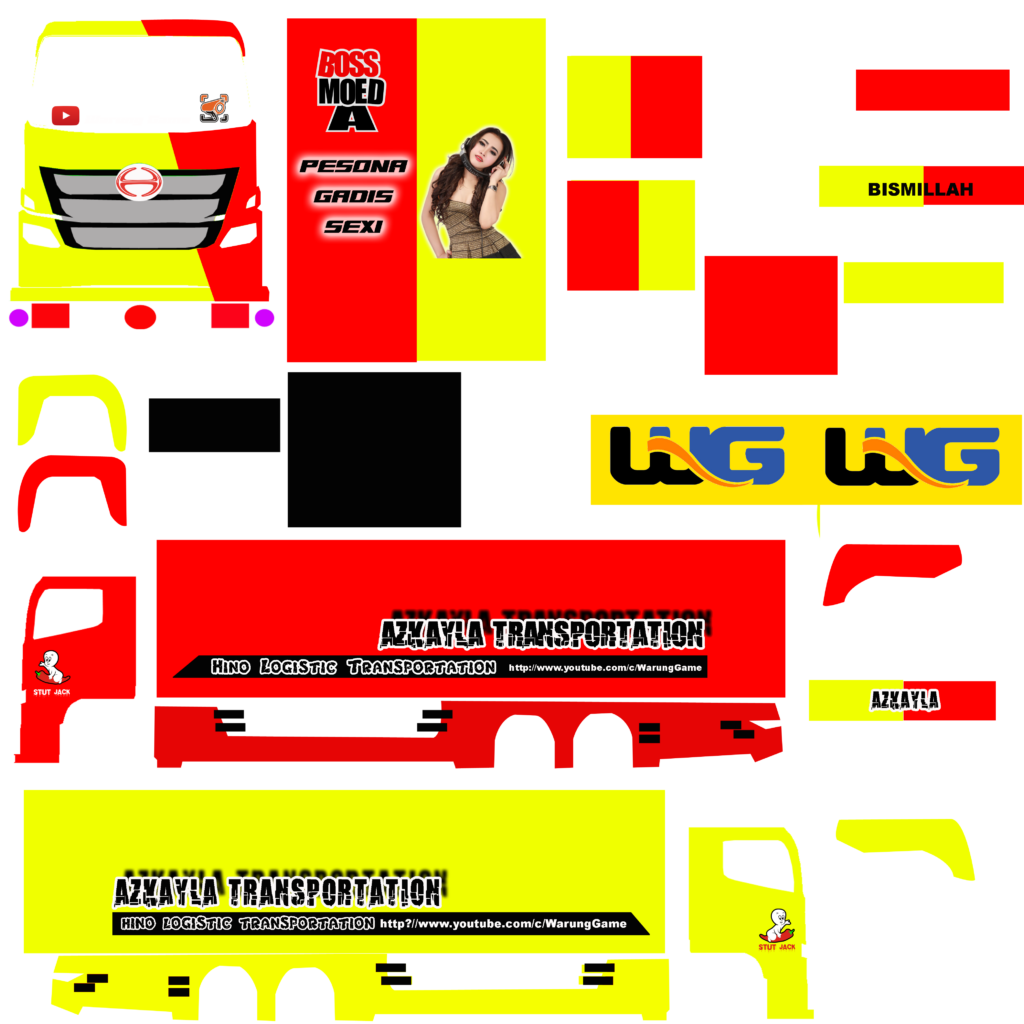 Kumpulan Livery Truck Canter Terbagus Dan Keren Lengkap Blog Pengajar