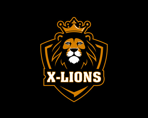 logo singa keren berwarna