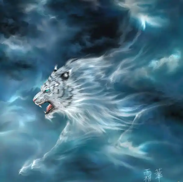 wallpaper macan putih prabu siliwangi