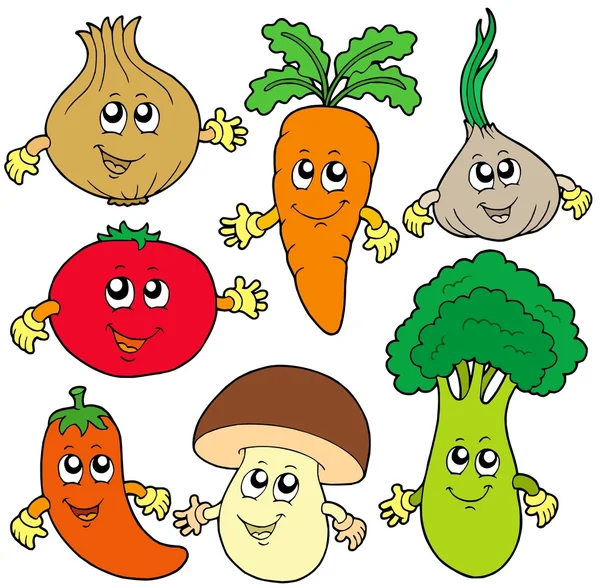 gambar sayuran kartun