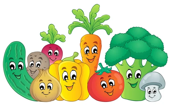 gambar sayuran kartun