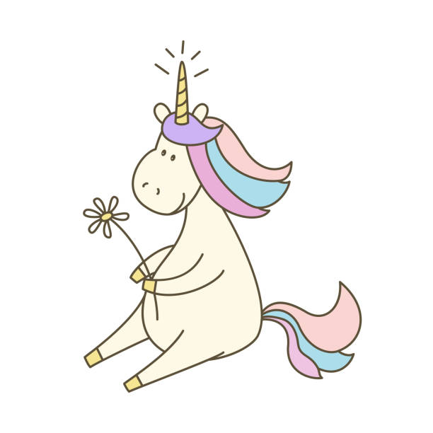 gambar unicorn lucu