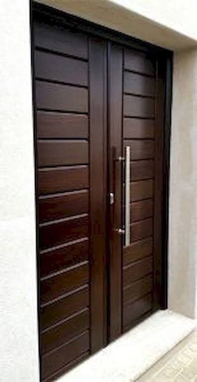 model pintu rumah minimalis 2 pintu terbaru