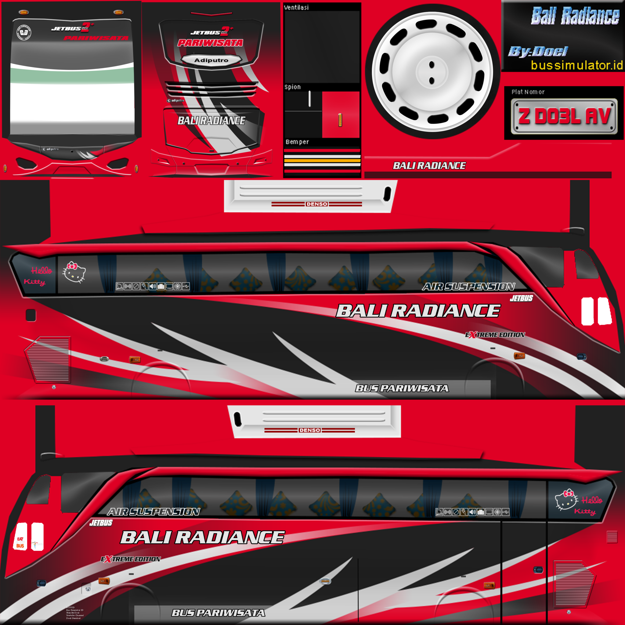 Kumpulan Livery Sadewa SHD Paling Keren dan Lengkap Blog Pengajar Tekno