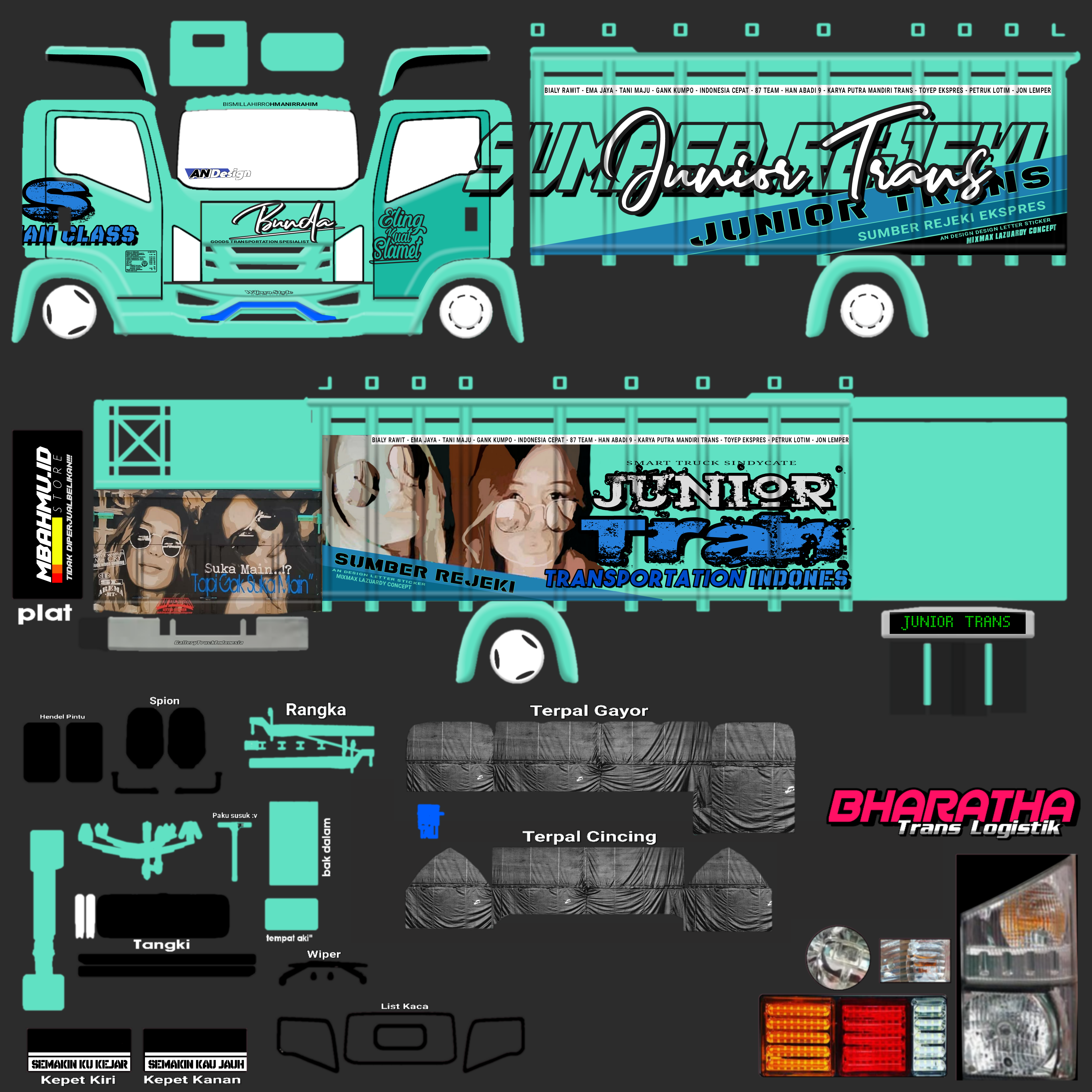livery truck canter