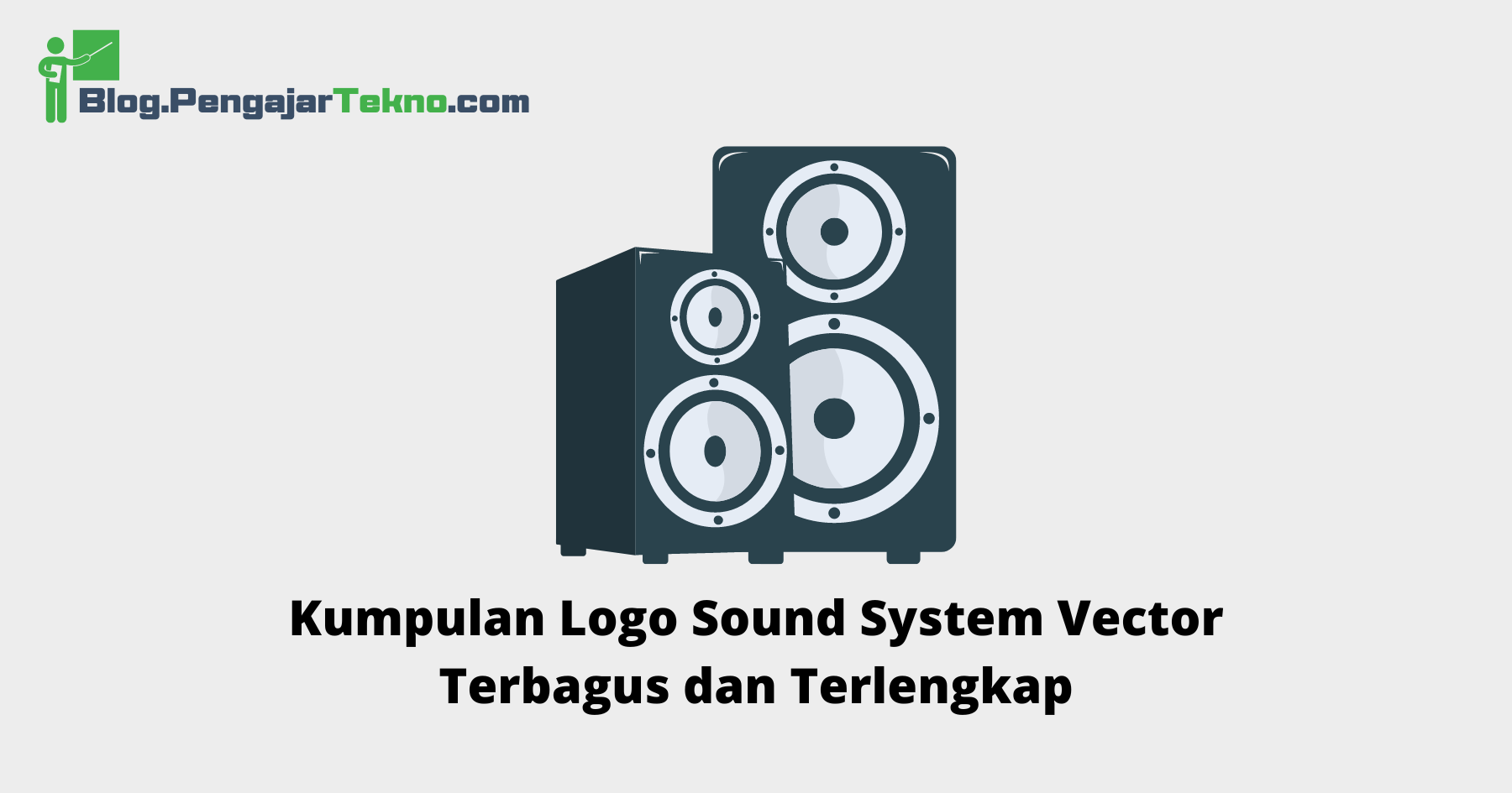 logo sound system vector