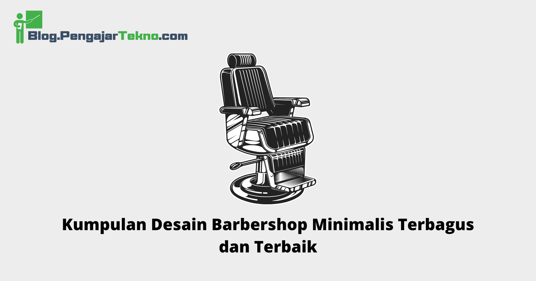 desain barbershop minimalis