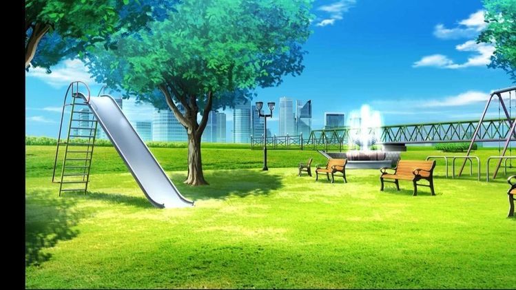 Background Anime Taman