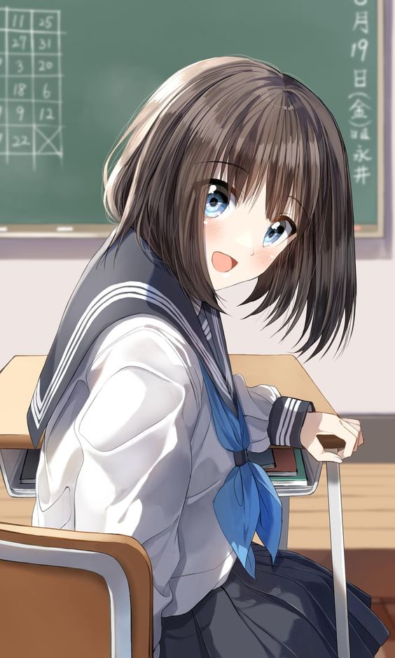 Gambar Anime Sekolahan