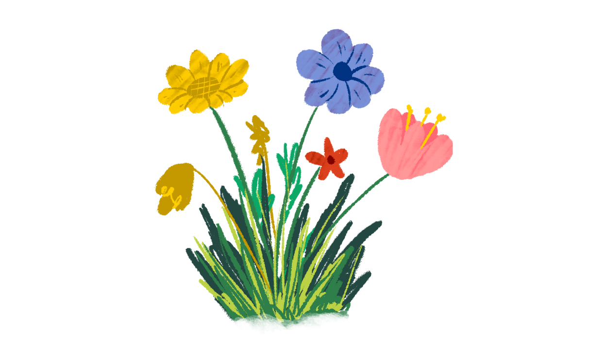 Gambar Bunga Kartun