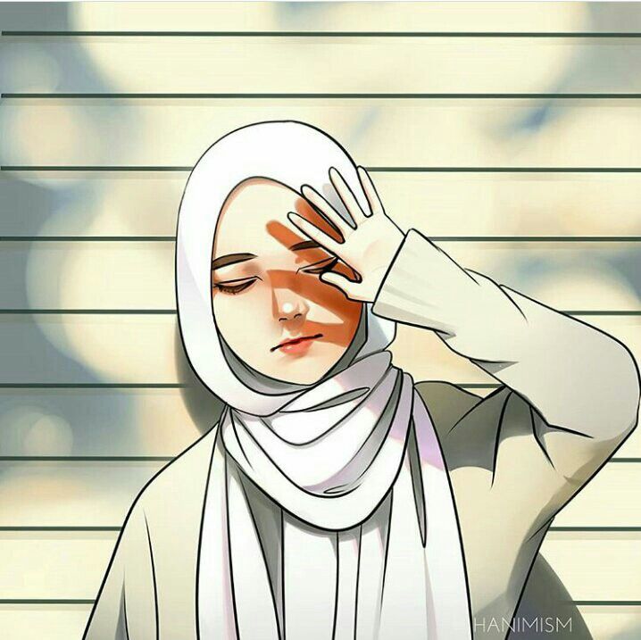 Gambar Kartun Hijab Modern