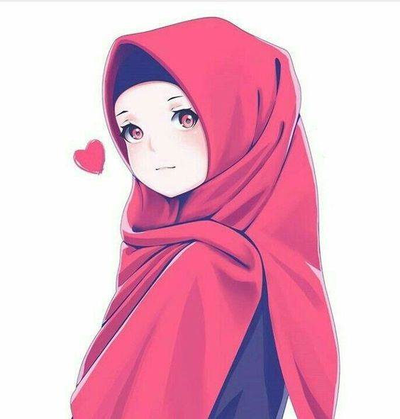 Gambar Kartun Muslimah Cantik