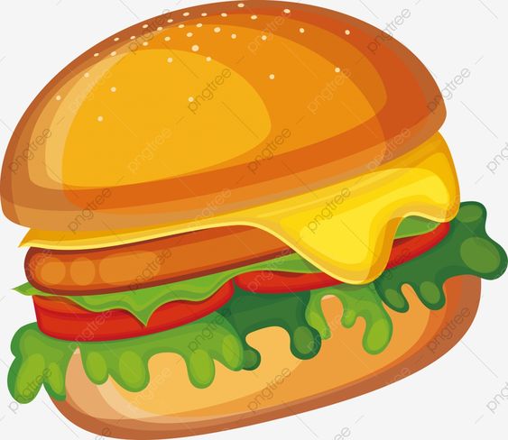 Gambar Burger Kartun