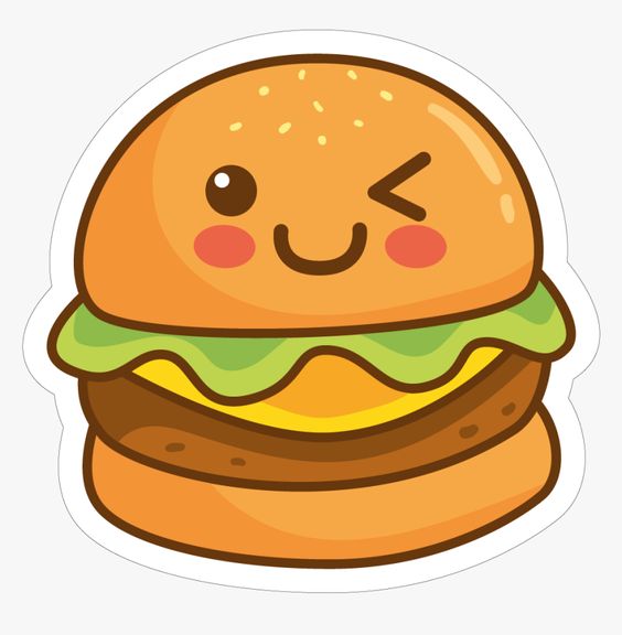 Gambar Burger Kartun