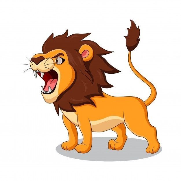 Gambar Singa Kartun