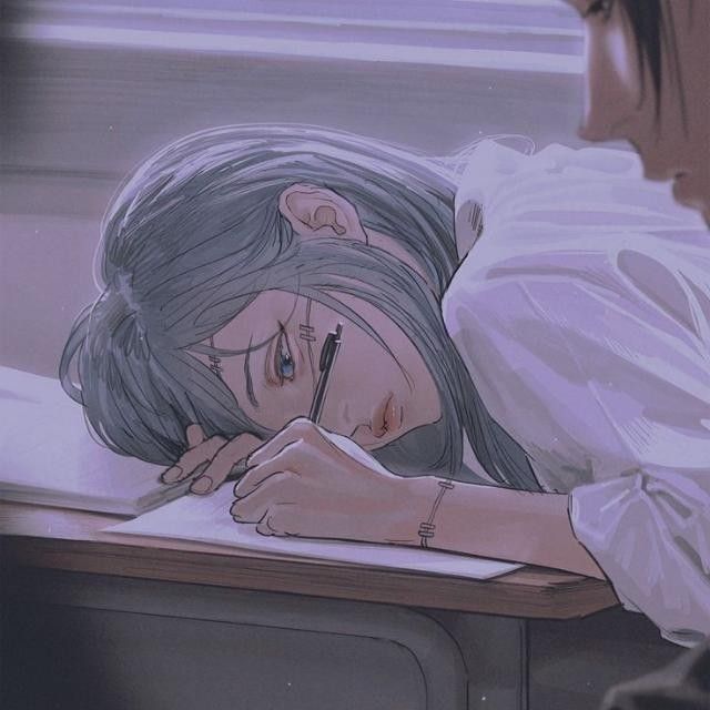 Foto Anime Sad Girl