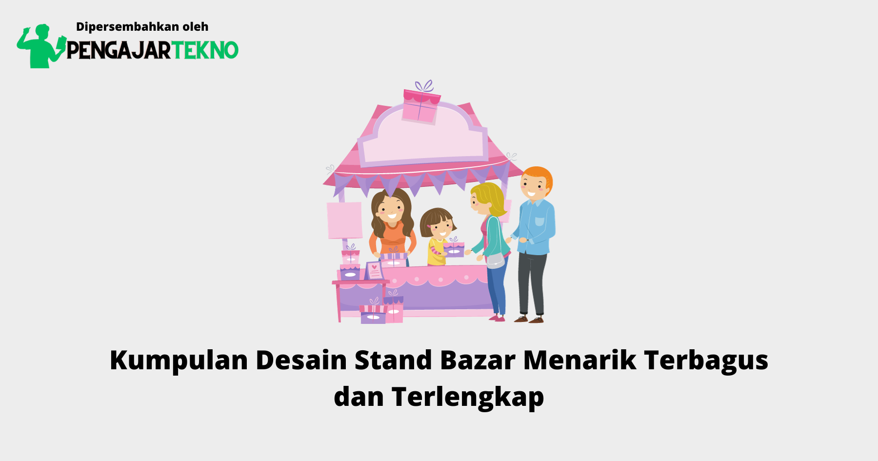 Desain Stand Bazar