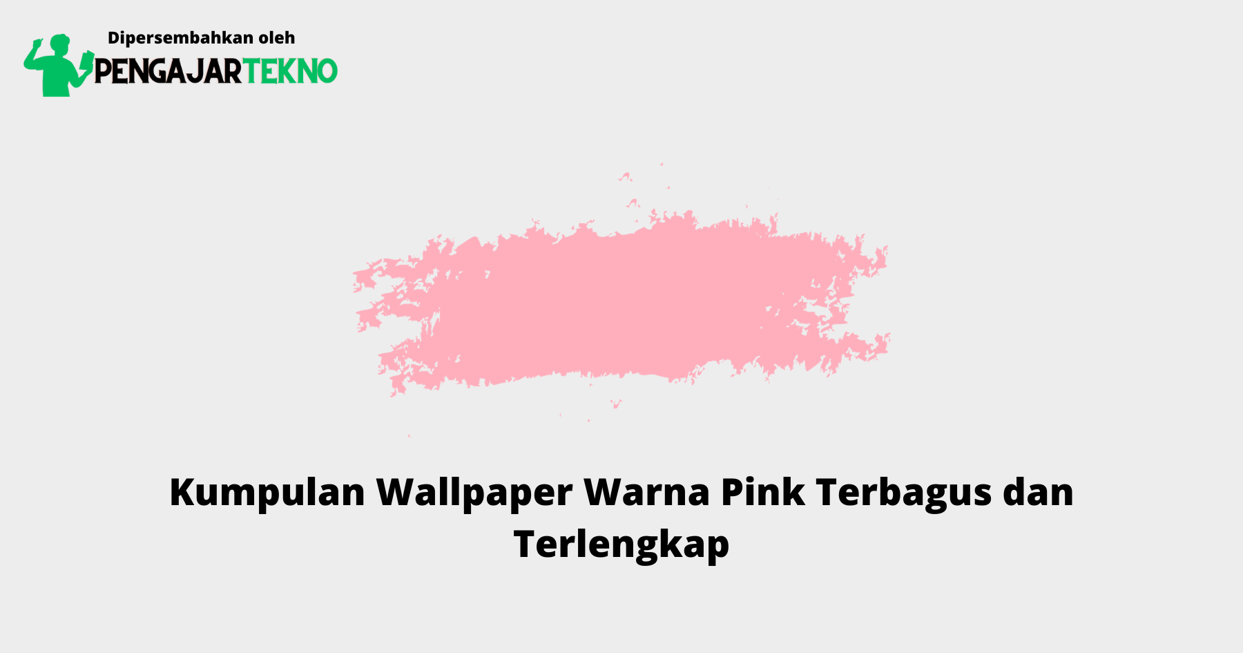 Wallpaper Warna Pink