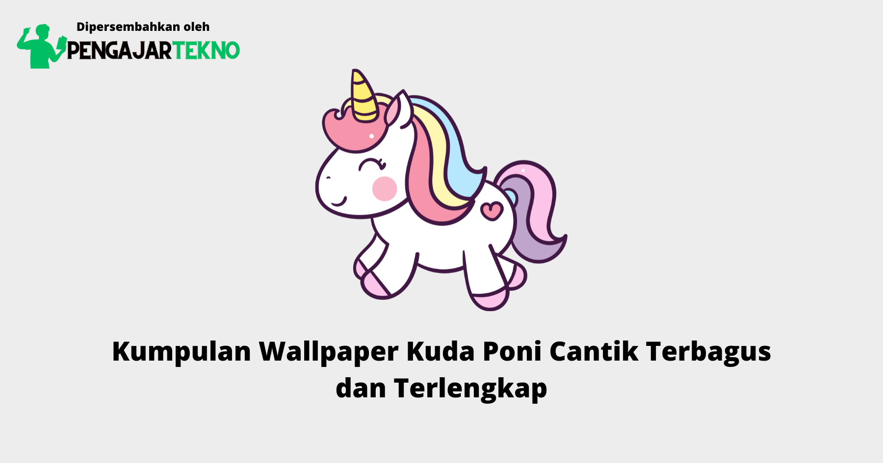 wallpaper kuda poni