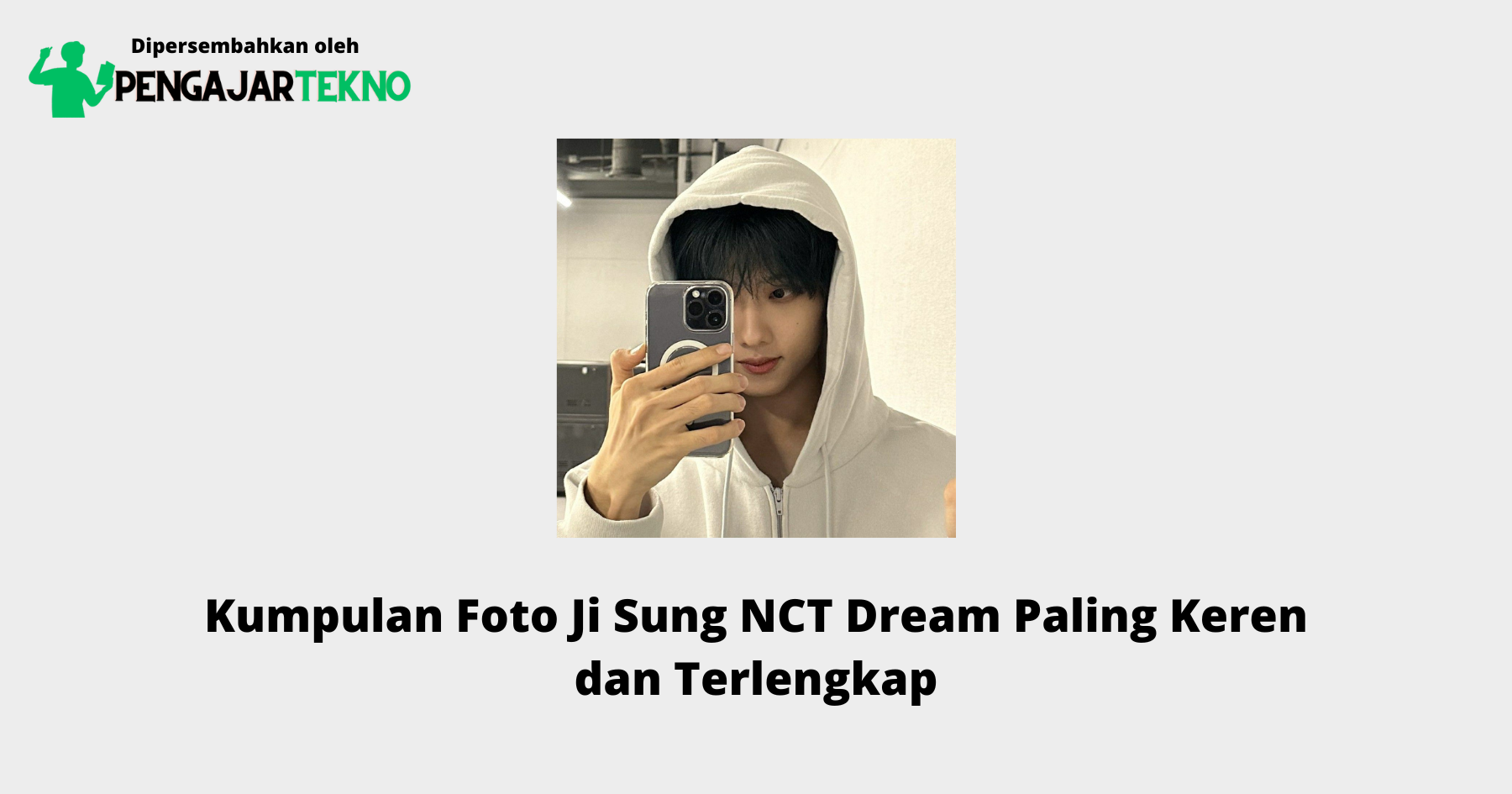 Foto Ji Sung NCT Dream