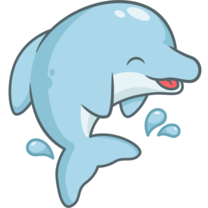 Kumpulan Gambar Lumba Lumba Kartun Terbagus dan Terlengkap - Blog