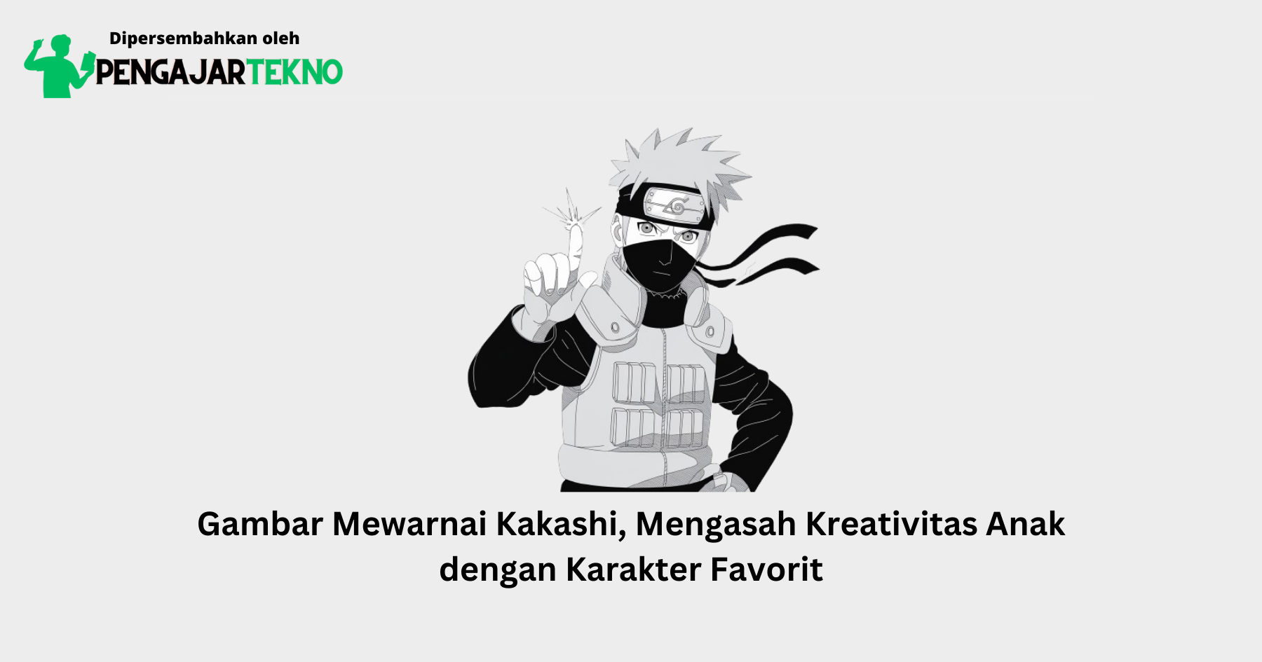 gambar mewarnai kakashi