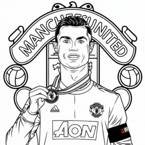 30 Gambar Mewarnai Ronaldo untuk Diwarnai - Blog Pengajar Tekno