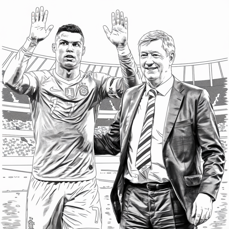 30 Gambar Mewarnai Ronaldo untuk Diwarnai - Blog Pengajar Tekno