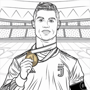Gambar Mewarnai Pemain Sepak Bola - Blog Pengajar Tekno