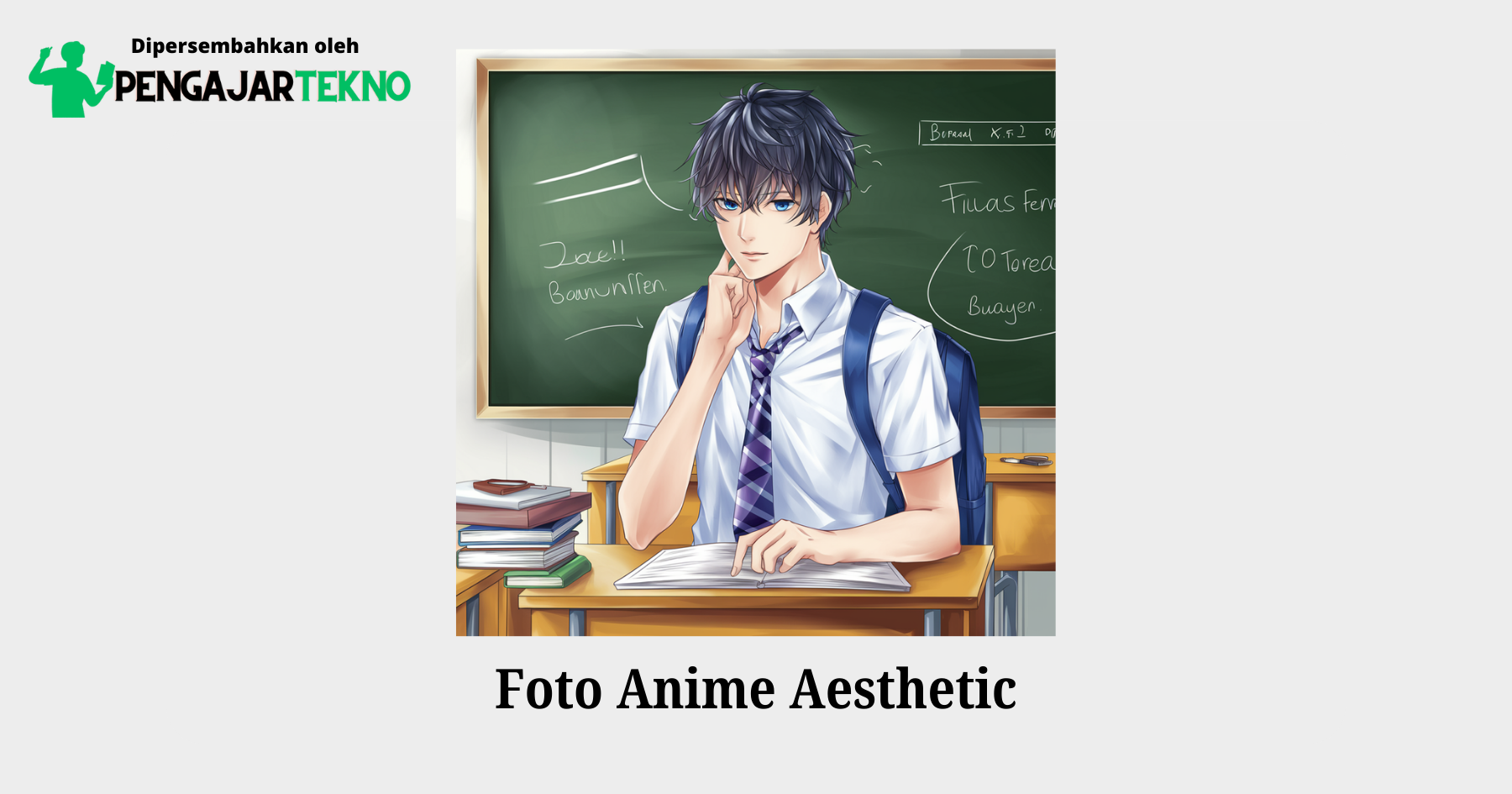 foto anime aesthetic