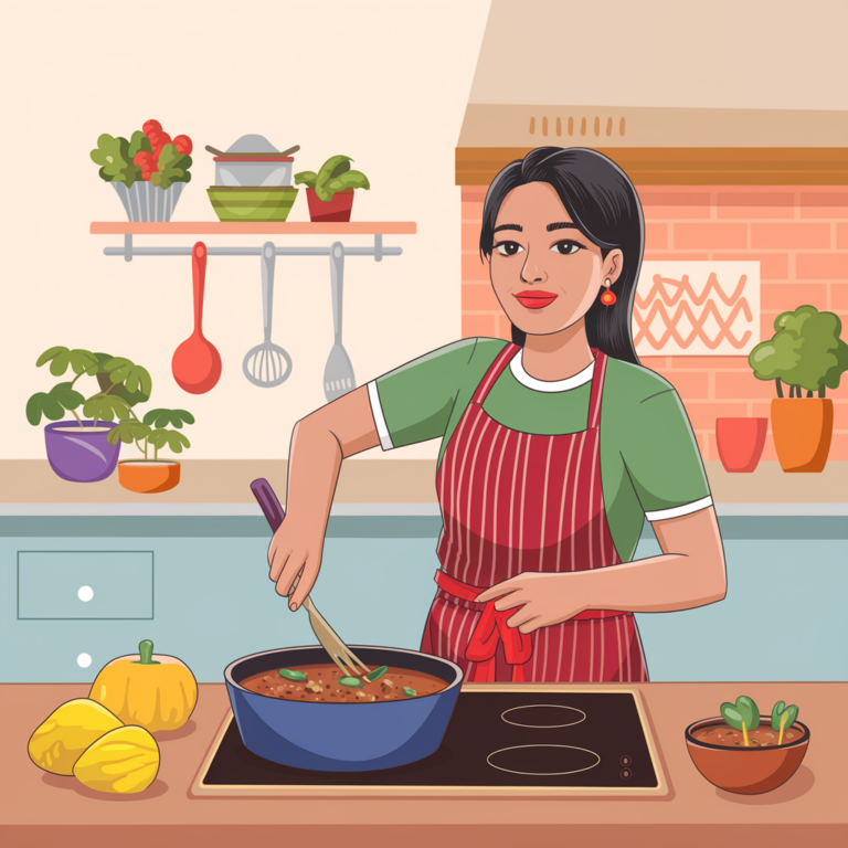 Gambar Kartun Polisi dan Bhayangkari, Menampilkan Kehidupan Sehari-hari