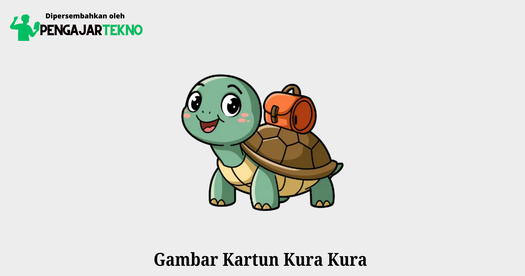 gambar kartun kura kura